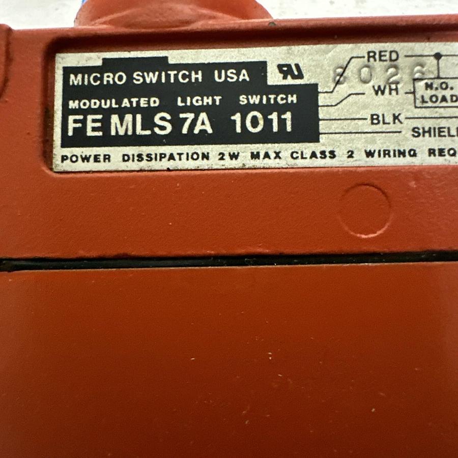 Used Micro Switch,FEMLS7A 1011,Modulated Light Switch (G113)