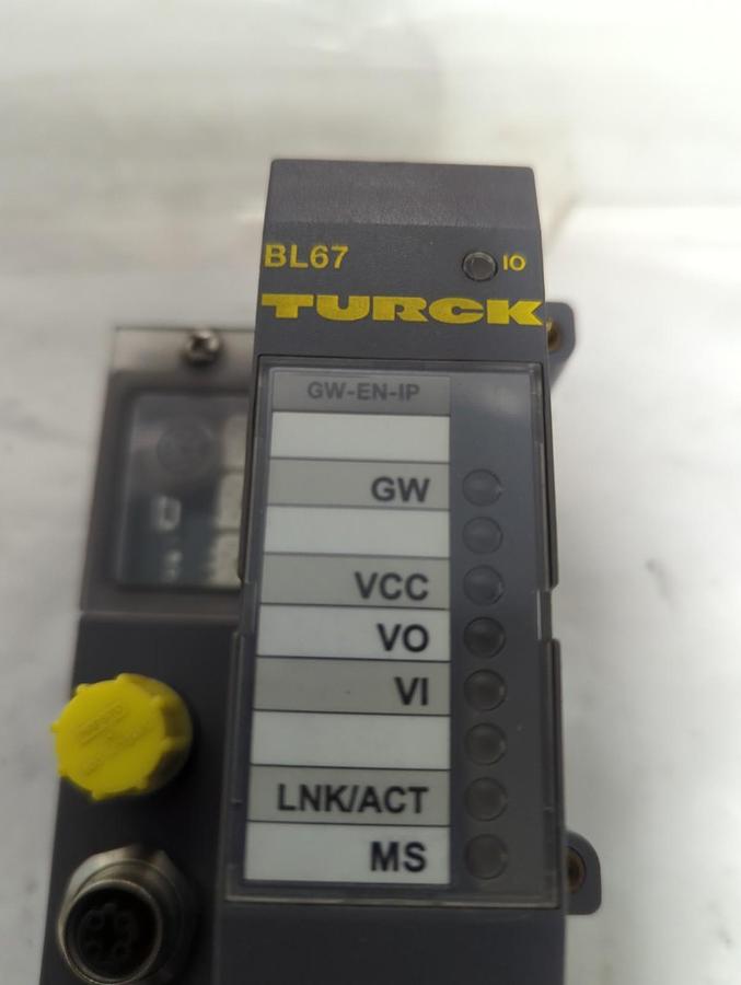 Used TURCK,BL67-GW-EN-1P,GATEWAY INTERFACE MODULE PRE-OWNED