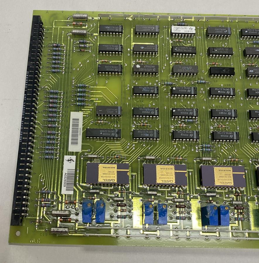 Used GENERAL ELECTRIC,DS3800NDAC1B1C,ANALOG OUTPUT CARD