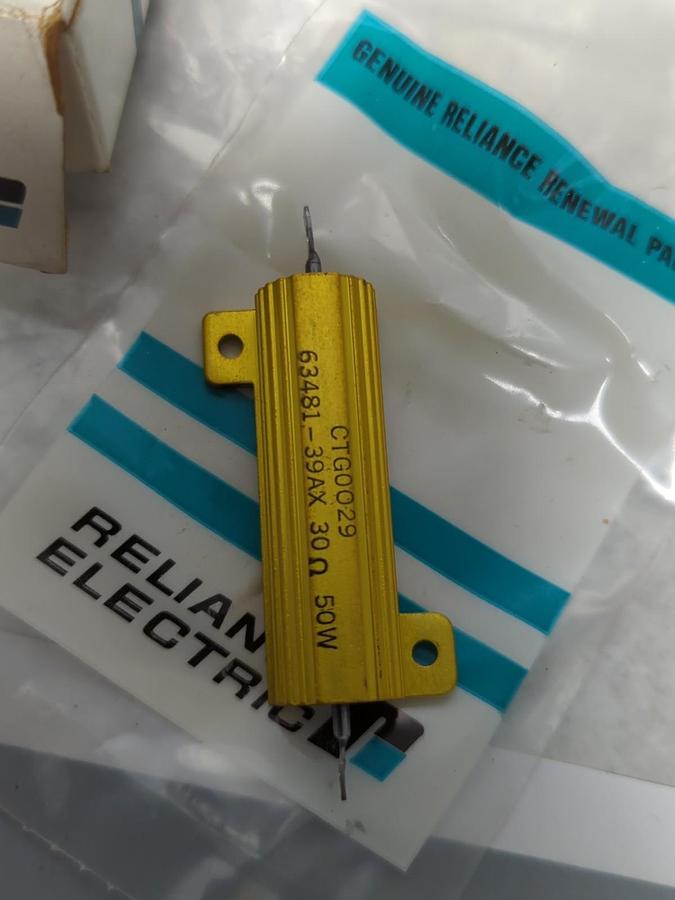 RELIANCE ELECTRIC,63481-39AX,RESISTOR 50 WATT 30Ω NOS