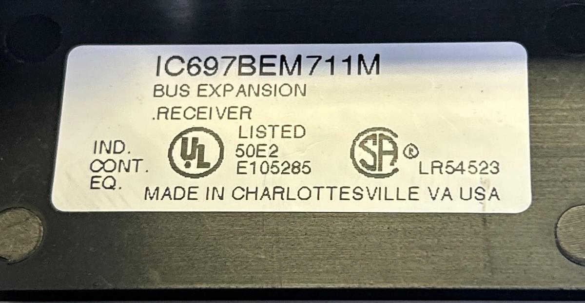 Used GE FANUC,IC697BEM711M,BUS EXPANSION RECEIVER