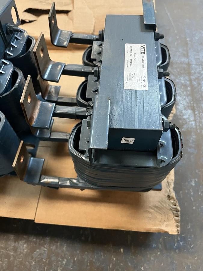 Used MTE,RL-25001B14,3 PHASE REACTOR 250A 690V 3PH 0,045mH
