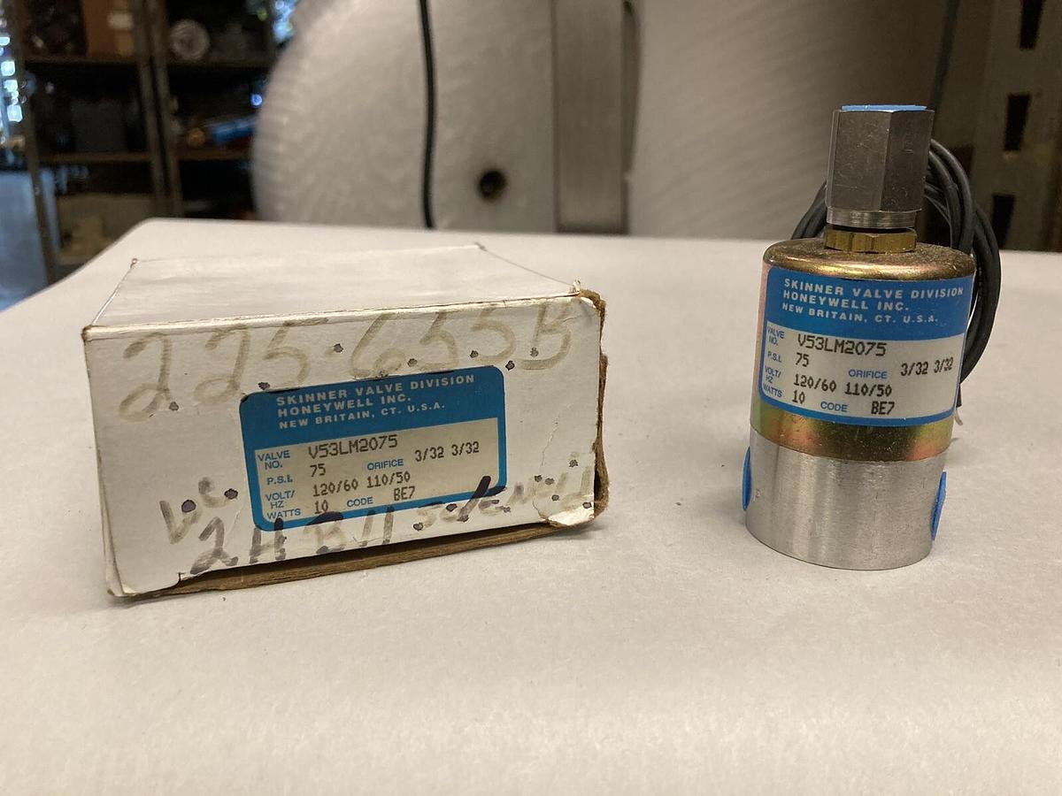 Parker Skinner Valve Division,V53DB2075, Solenoid Valve 120 VAC 75 PSI