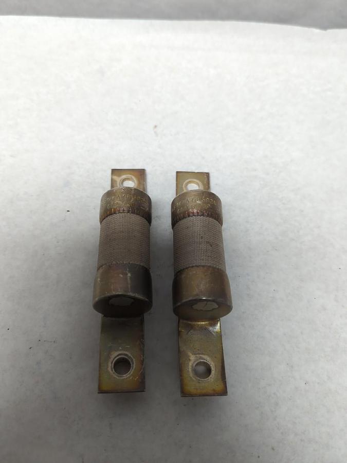 GENERAL ELECTRIC,147A7816P24,FUSE 60 AMP 600V LOT OF 2 PRE-OWNED