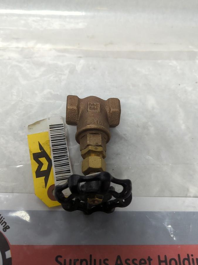 HAMMOND,IB646-1/2,GATE VALVE 1/2 INCH NOS