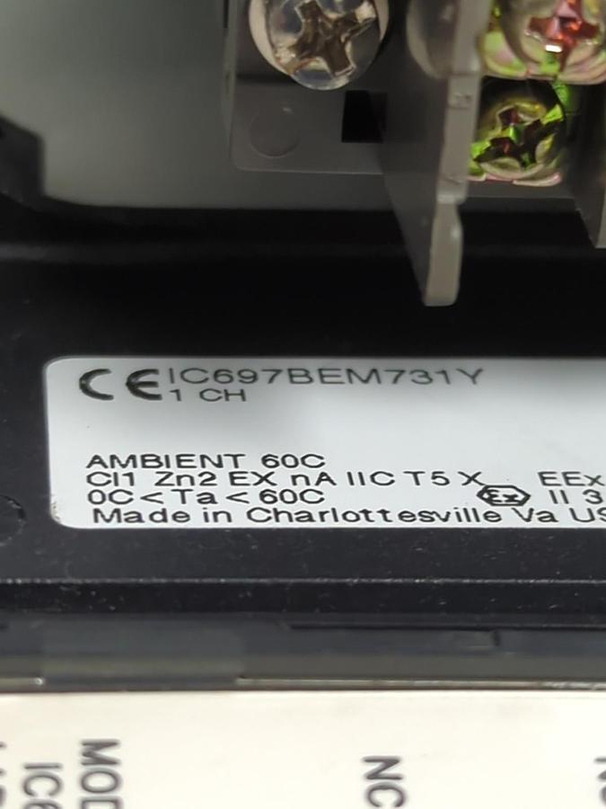 Used GE FANUC,IC697BEM711Y,GENIUS BUS CONTROLLER PRE-OWNED