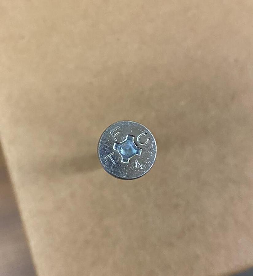 TRIANGLE FASTENERS,12-14X2,2 INCH PAN SELF DRILLING SCREWS SD#3 410SS QTY 2000