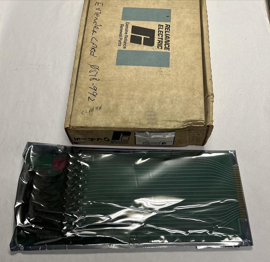 Used RELIANCE,0-51899-2,CONTROL MODULE EXTENDER CARD NEW