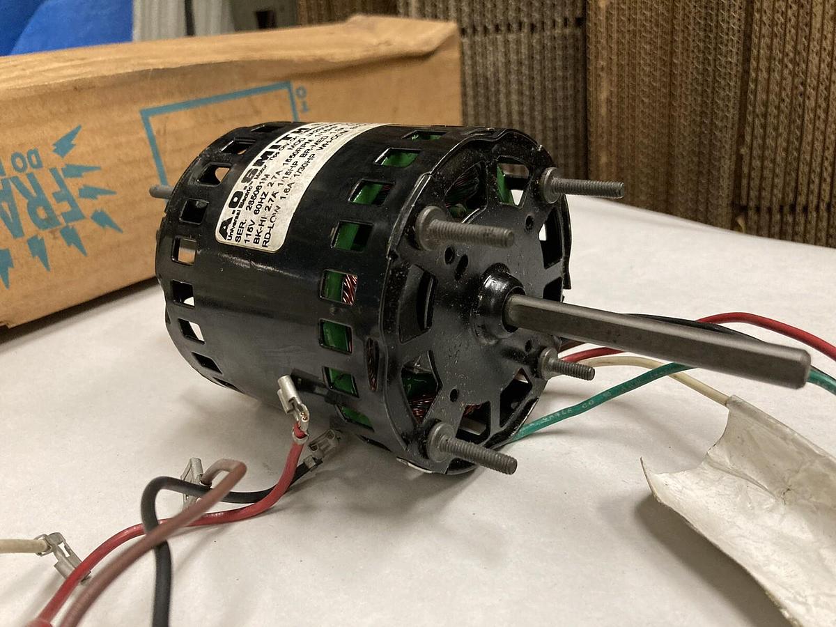 Used AO Smith,JA2S056N,Motor 1/15HP 115V 1550RPM