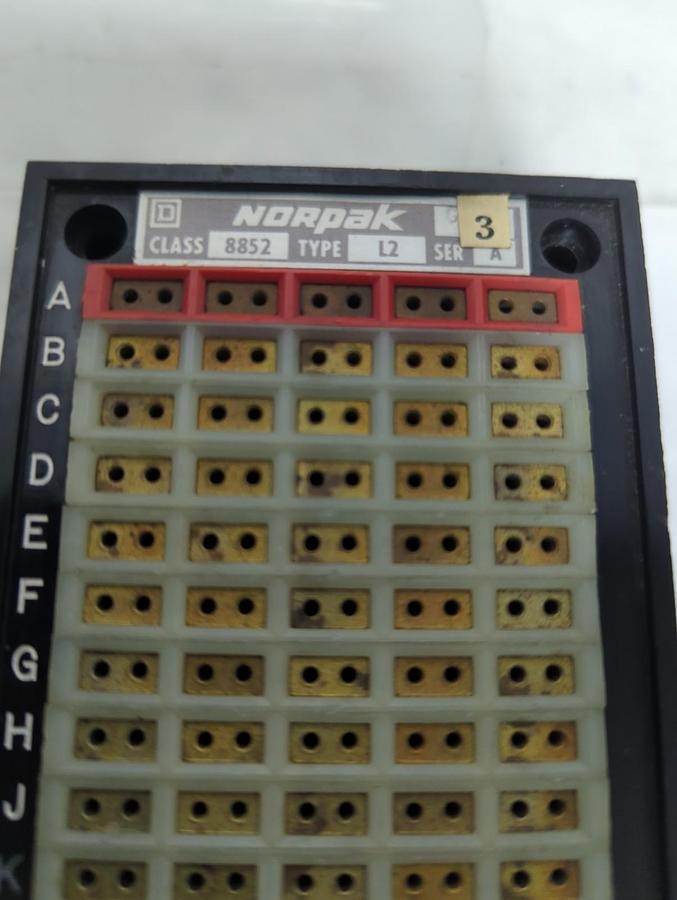 Used SQUARE D,8852-L2,NORPAK SERIES A PRE-OWNED