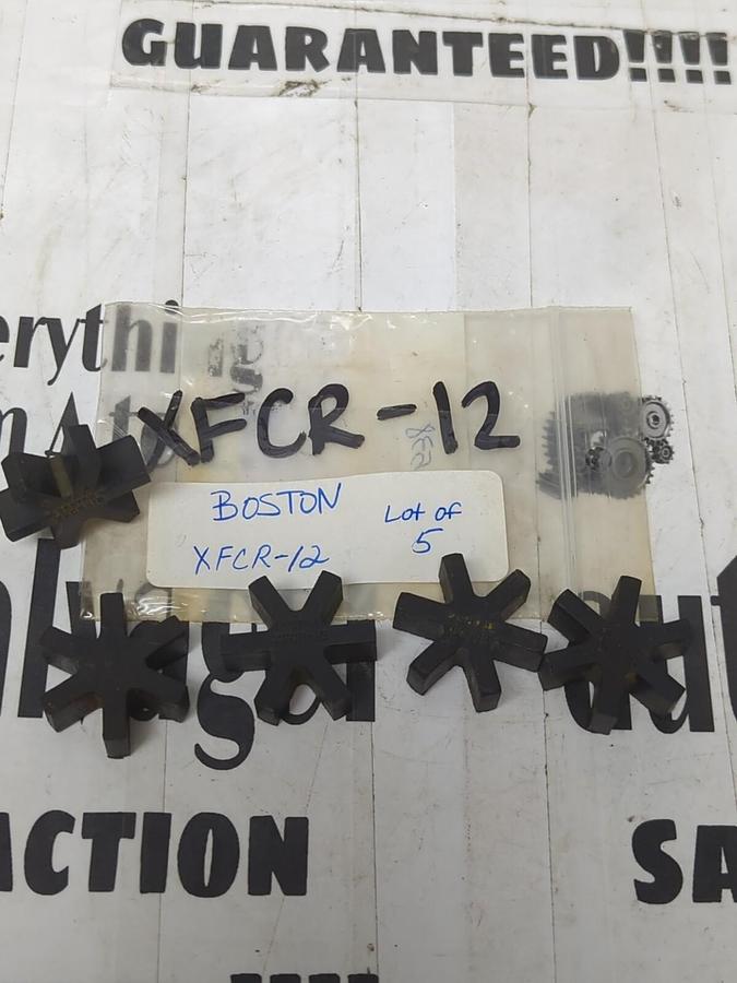 BOSTON,XFCR-12,JAW COUPLING INSERT SPIDER LOT OF 5 NOS