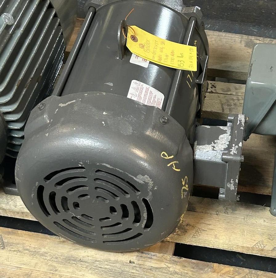 Used BALDOR,EM7047T,EXPLOSION PROOF MOTOR 7.5HP 460V 1770RPM 3PH 213T FRAME