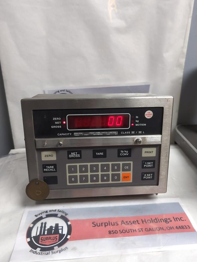 Used CONDEC,UMC602AAAC,PROGRAMMABLE DIGITAL WEIGHT INDICATOR 115VAC 50/60HZ 175mA