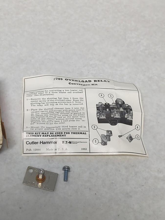 CUTLER HAMMER,10176H150,MAGNETIC SPINDLE KIT NOS