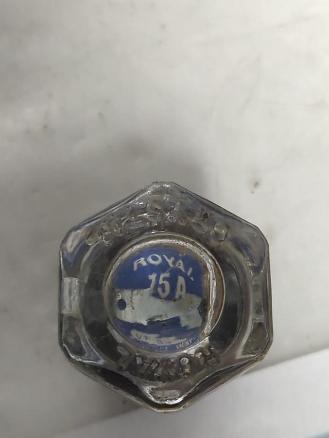 Used ROYAL,15 AMP,SCREW IN FUSE 15 AMP LOT OF 5 PRE-OWNED