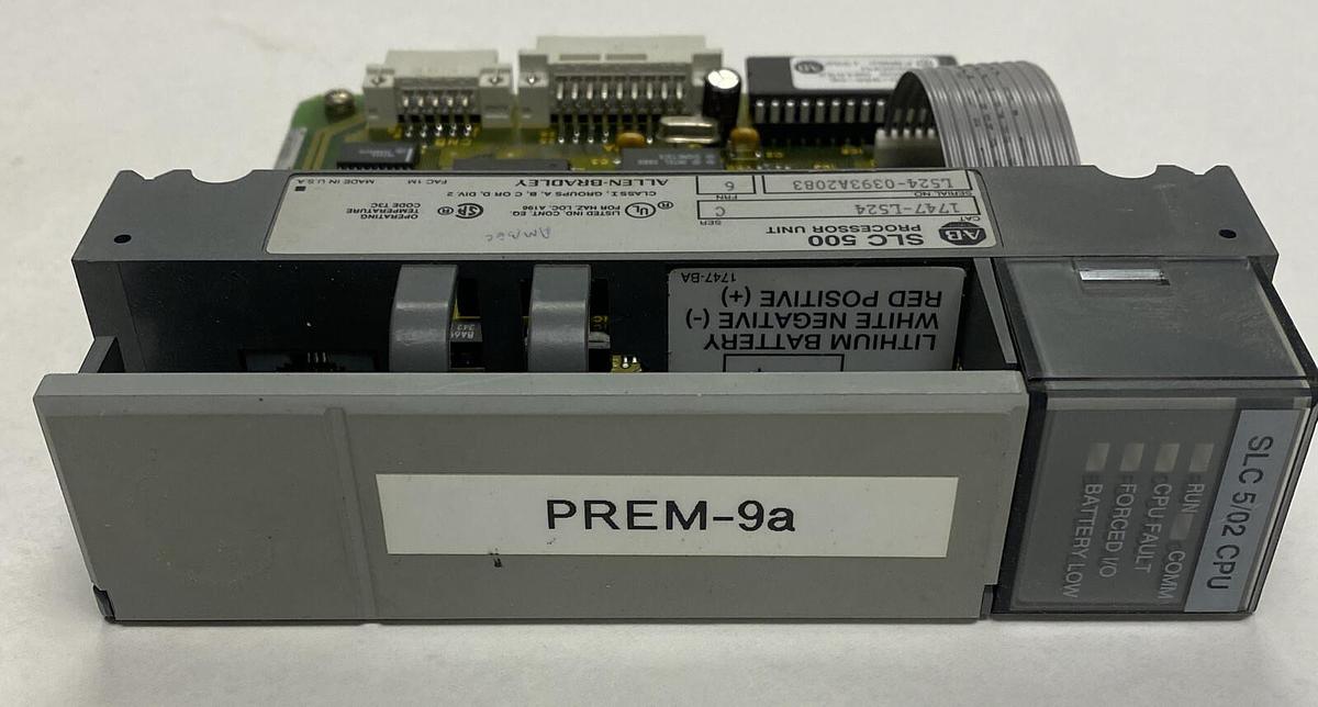 Used ALLEN BRADLEY,1747-L524,SER C FRN 6 PROCESSOR MODULE