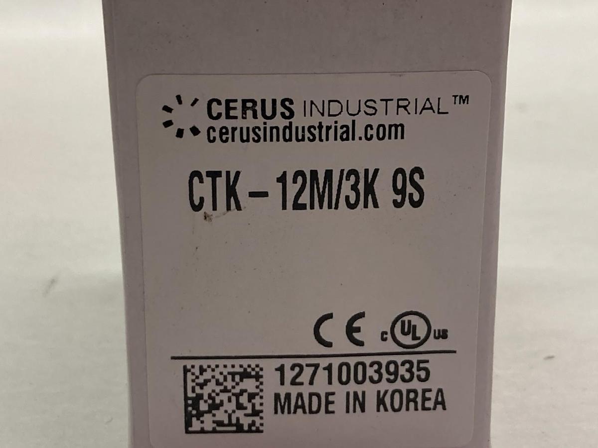 Cerus Industrial,CTK-12M/3K 9S,Thermal Overload Relay 50/60Hz