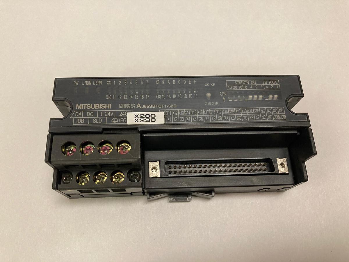 Used Mitsubishi,AJ65SBTCF1-32D,Analog Digital Converter