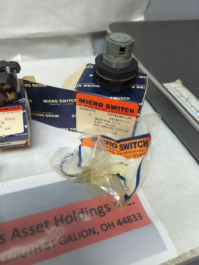 HONEYWELL,PTUBJ1BTC33C,MICRO SWITCH NOS