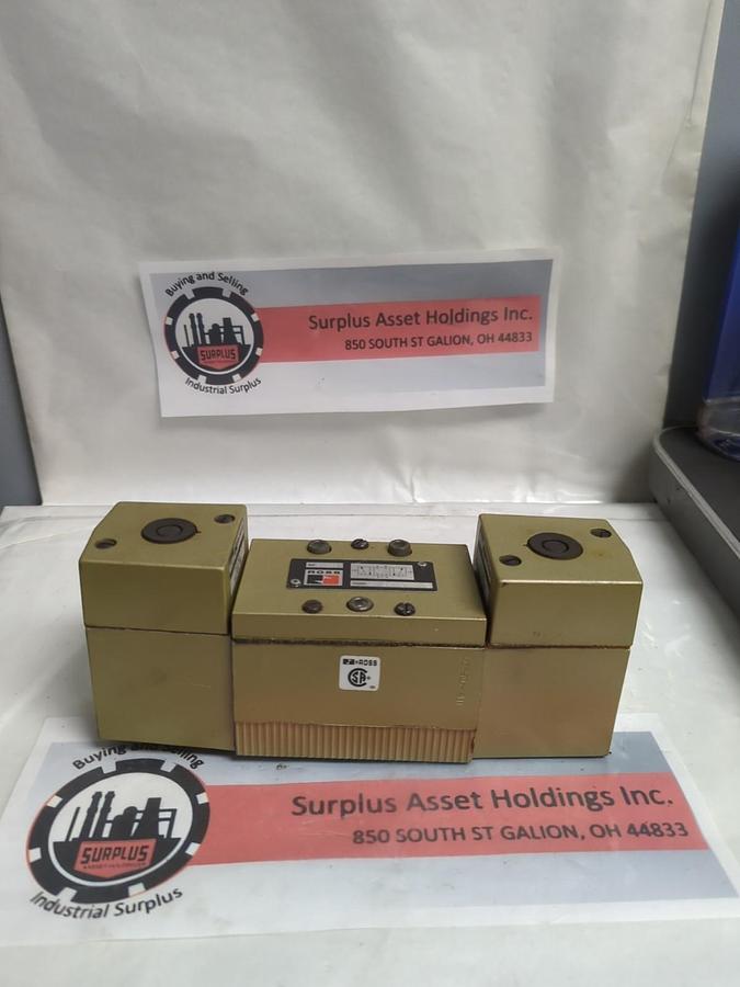 Used ROSS,W7077A3331,SOLENOID VALVE BAR 1-10 PRE-OWNED