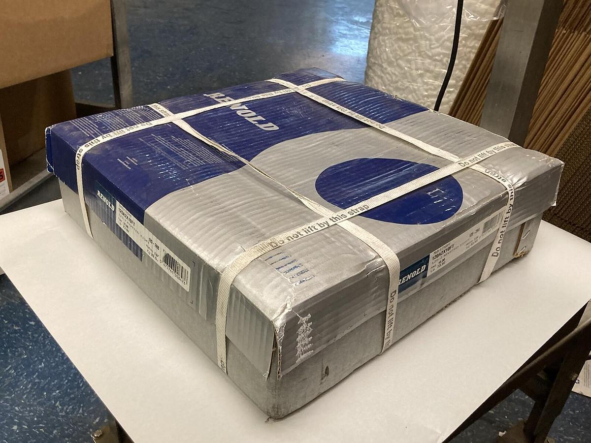 Used RENOLD,120A2X10FT 120-2RB,120-2 RIVETED ROLLR CHAIN x10FT