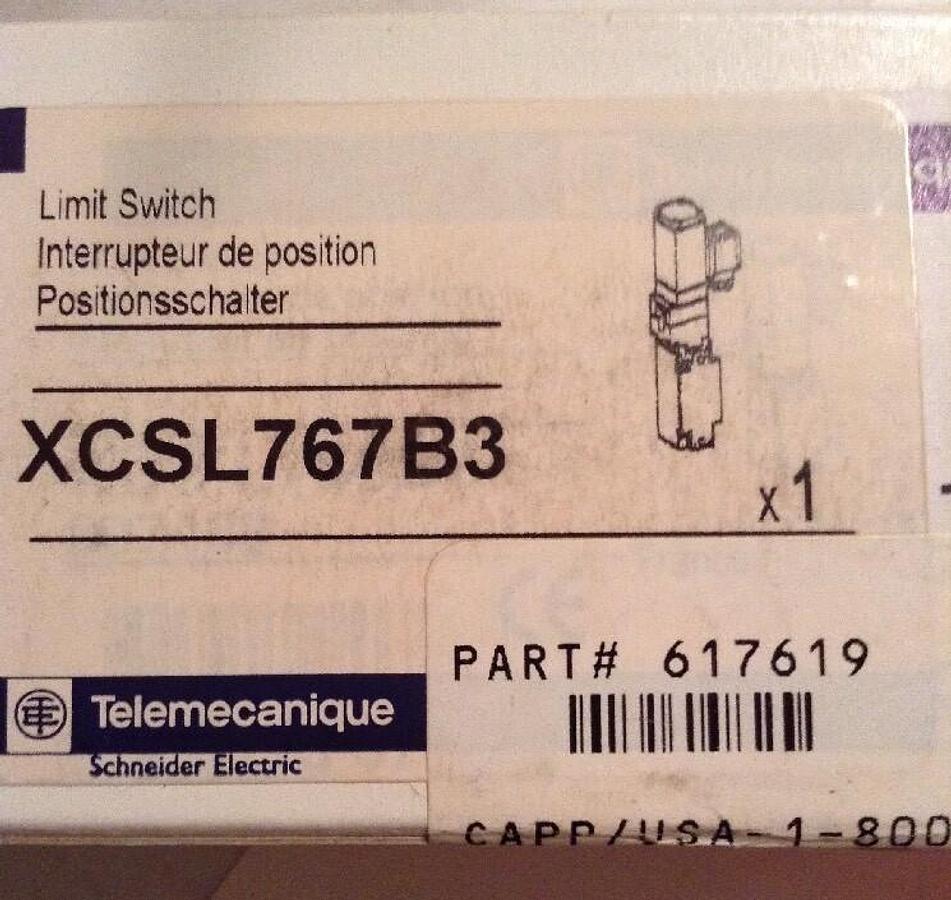 Telemecanique Schneider Electric,XCSL767B3,Limit Switch