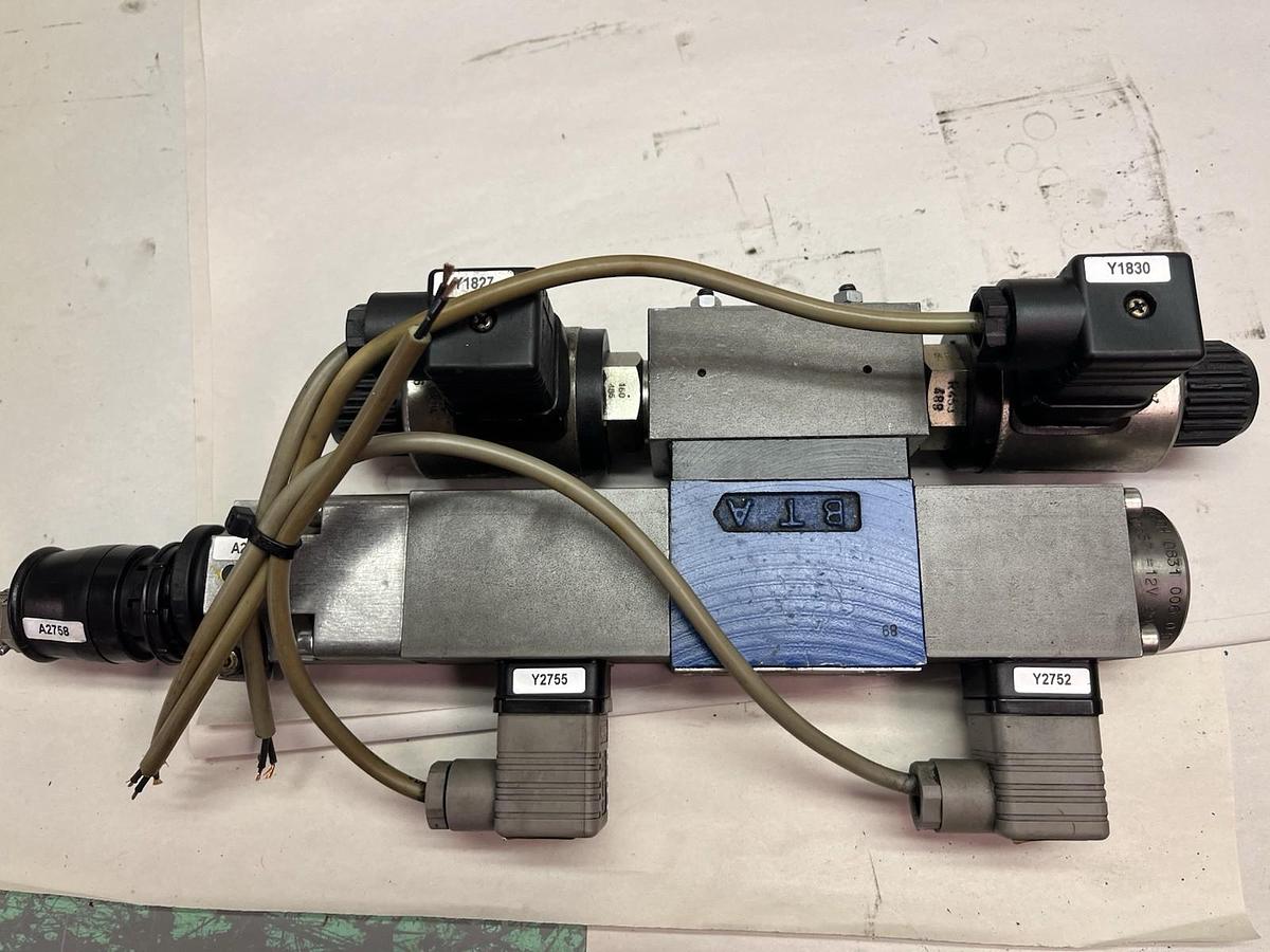 Used BOSCH REXROTH,4WRP-6-E-16S-1X/G24Z4/M-755,SERVO SOLENOID VALVE