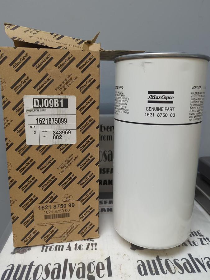 ATLAS COPCO,1621875099,SPIN ON OIL FILTER ELEMENT NOS