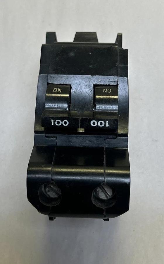 Used FEDERAL PACIFIC,NB2100,CIRCUIT BREAKER 100A 120/240V 2P