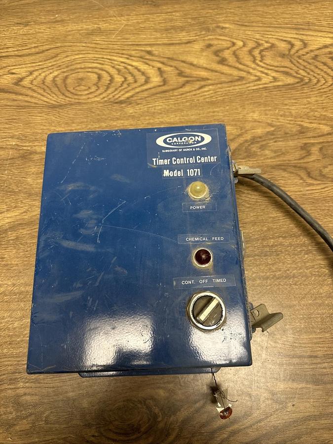Used Calgon Corporation,Model 3521071,Timer Control Center
