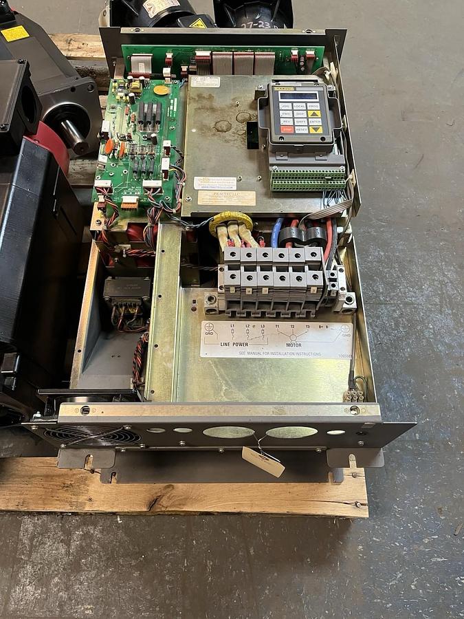 Used BALDOR,ZD18H475-E0,VFD VARIABLE FREQUENCY DRIVE 15HP