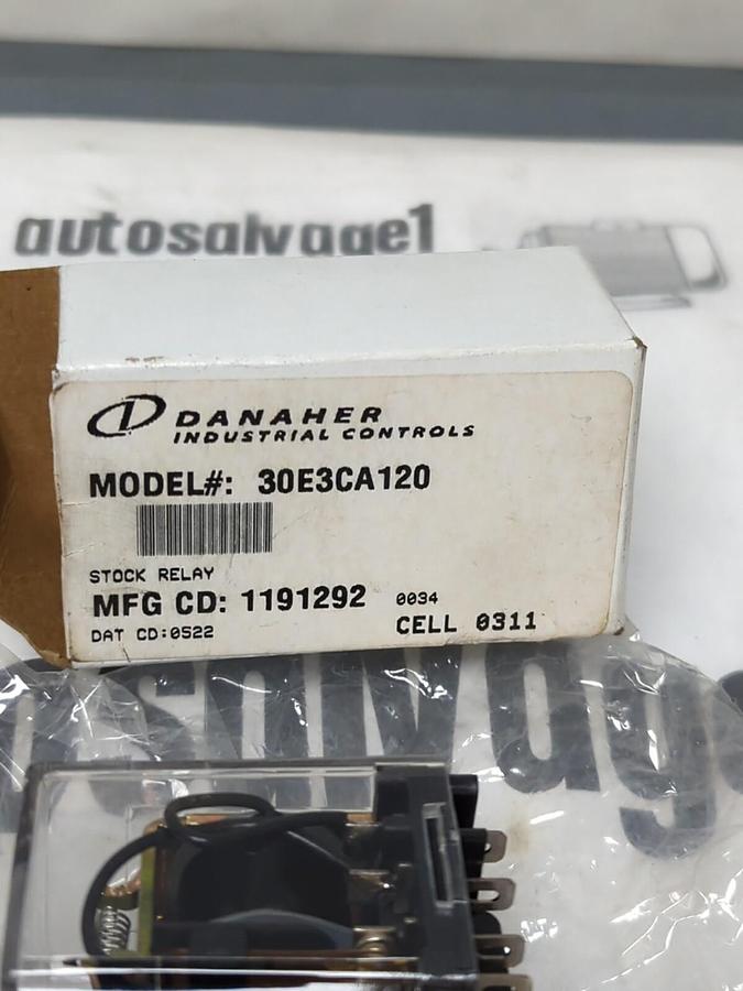 DONAHER,30E3CA120,RELAY 120V 50/60HZ