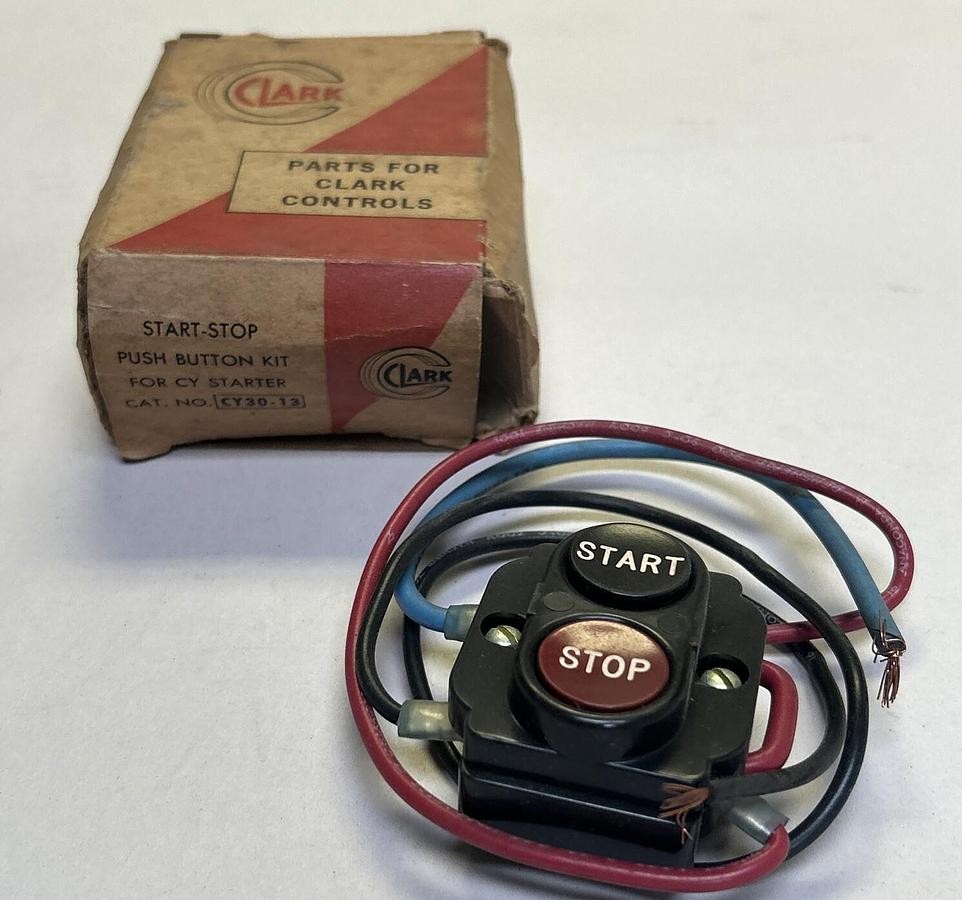 CLARK,CY30-13,PUSH BUTTON START/STOP KIT NOS
