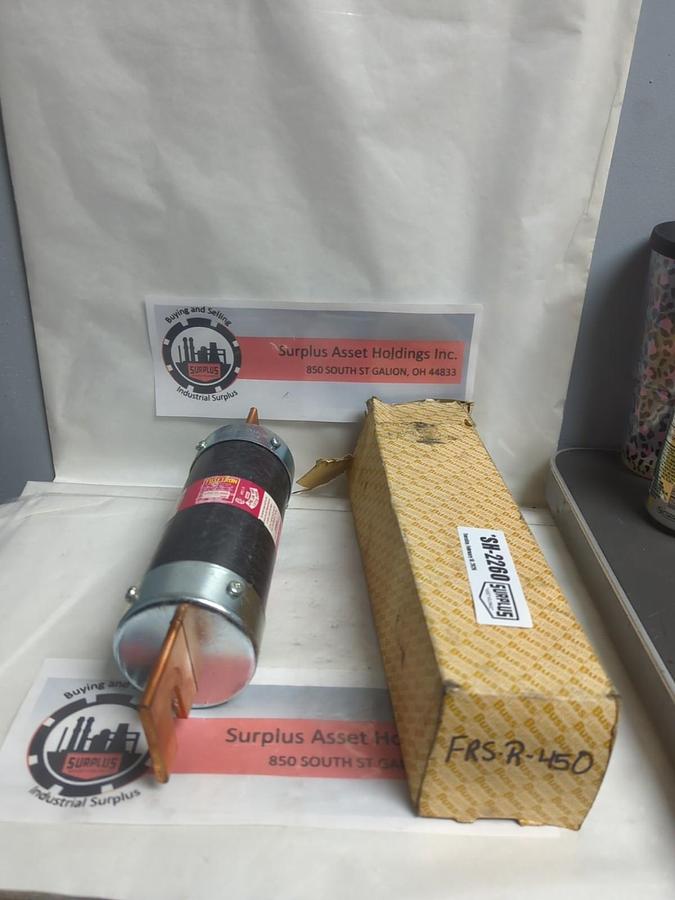 COOPER BUSSMANN,FRS-R-450,FUSETRON 450 AMP FUSE NOS