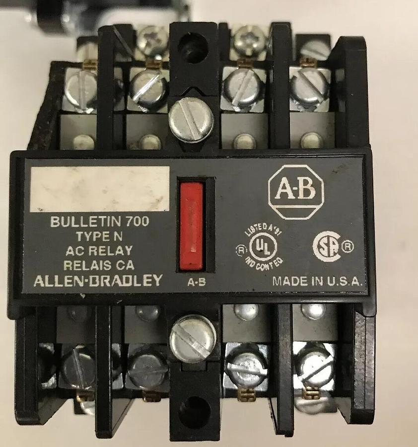 Used Allen Bradley,700-P400A1,Type N Relay lot 2