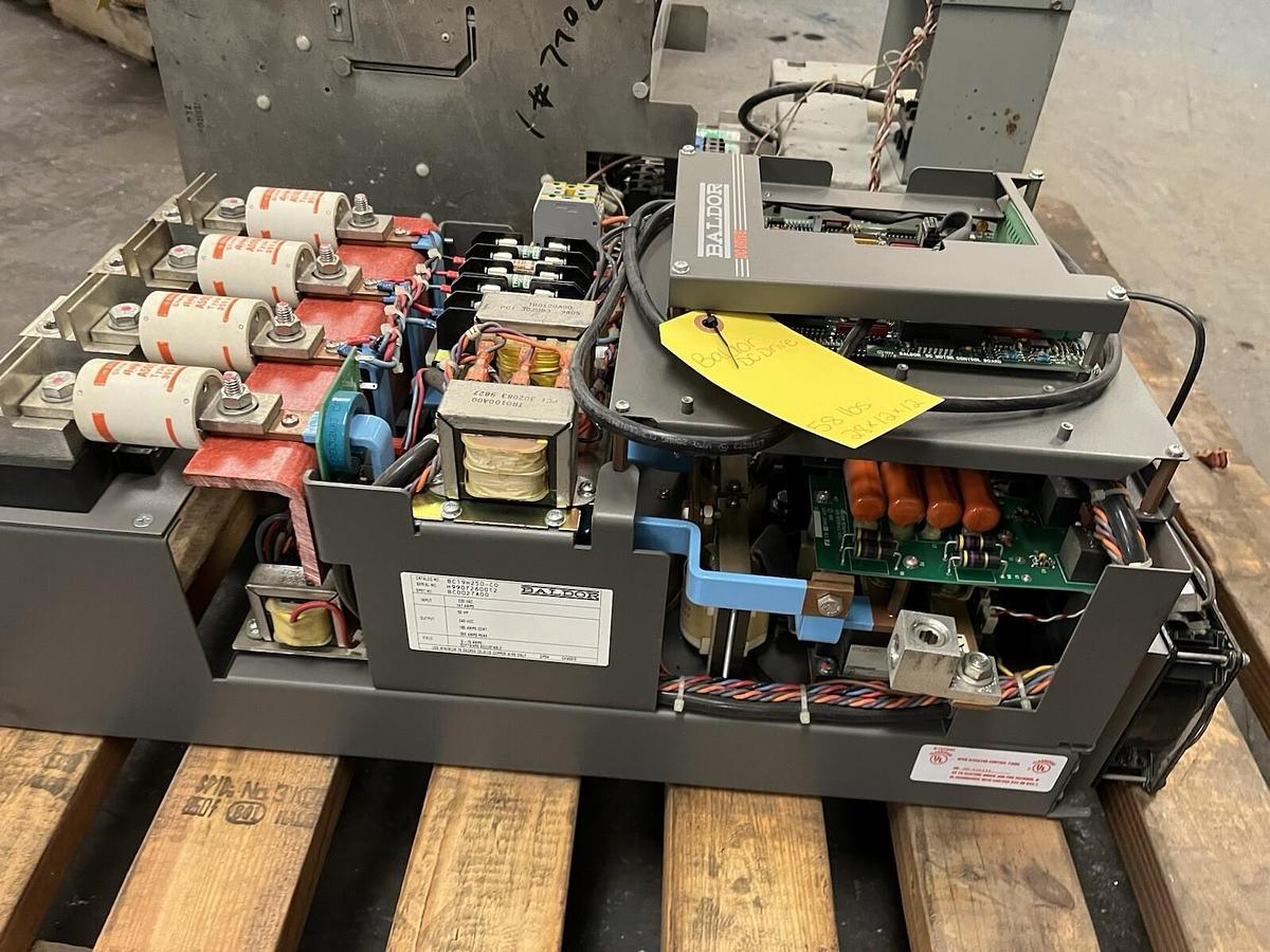 Used BALDOR,BC19H250-CO,DC DRIVE 50HP IN 230V OUTPUT 180A 240VDC