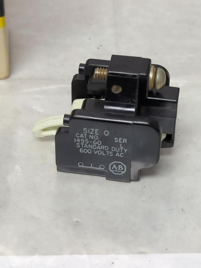 ALLEN BRADLEY,1495-GO,AUXILIARY CONTACT NOS