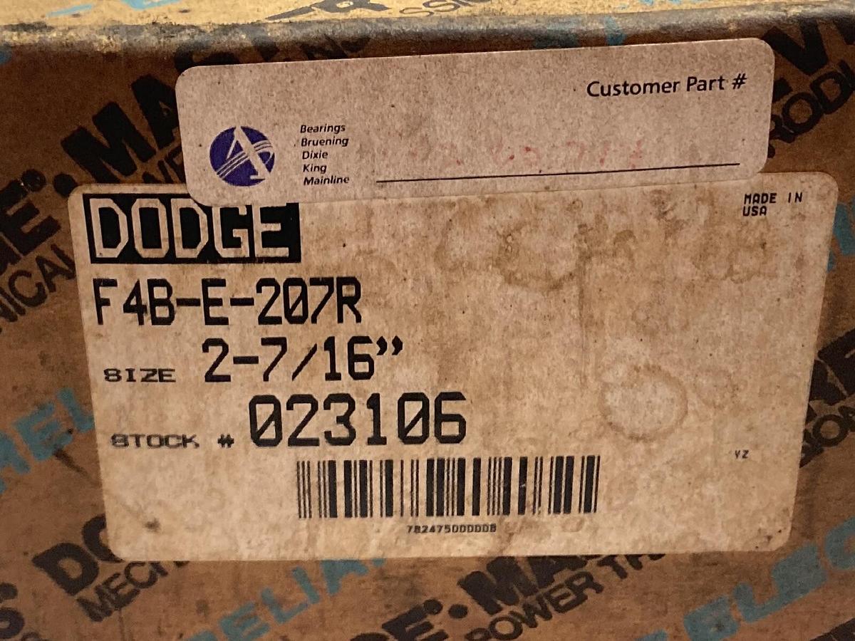 Used Dodge,S1UK207R,Tappered Roller Bearing