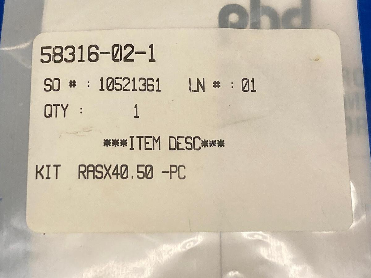 Used phd,58316-02-1,Port Control Assembly