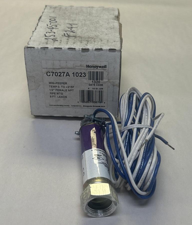 HONEYWELL,C7027A1023,MINIPEEPER ULTRAVIOLET FLAME DETECTOR NOS