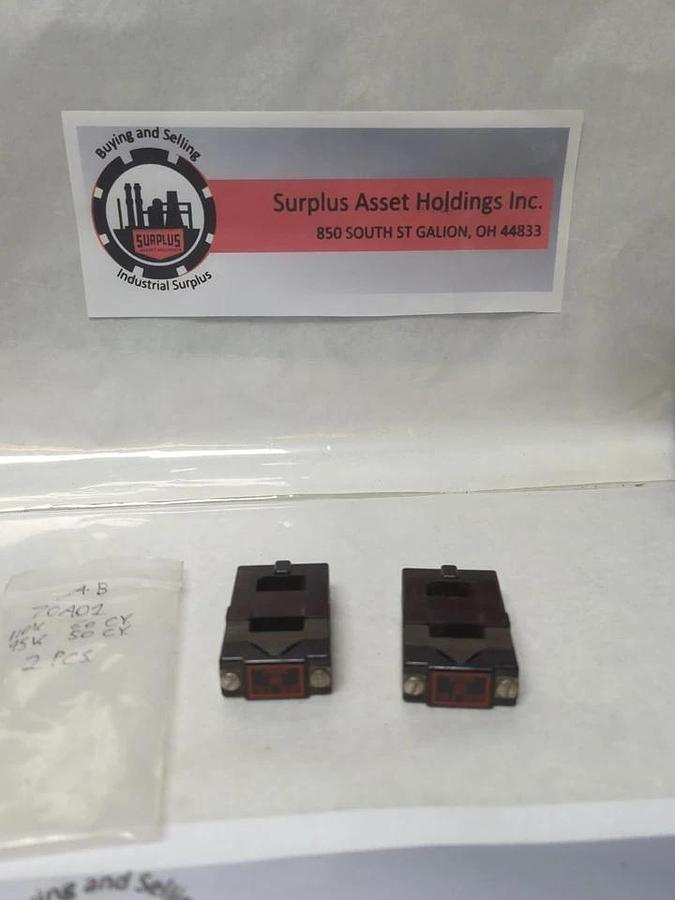 Used ALLEN BRADLEY,70A01,COIL 110V 60CY 95V 50CY LOT OF 2 PRE-OWNED