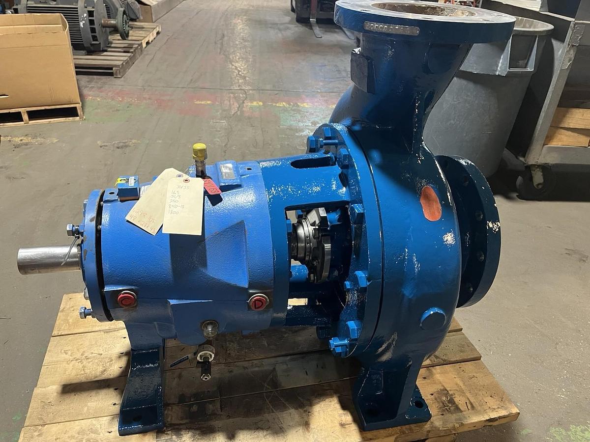 Used GOULDS,3175,I-FRAME CENTRIFUGAL PUMP 8X10-18 316SS