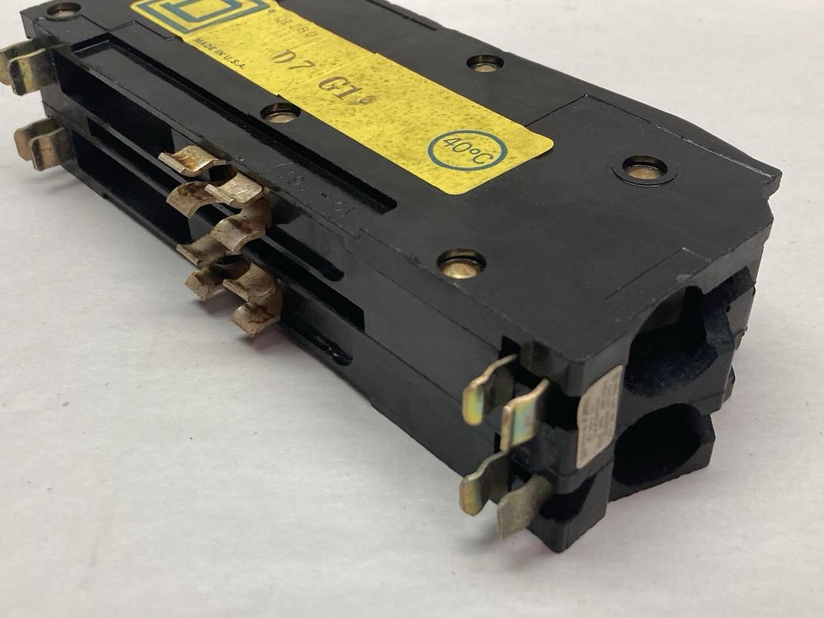 Used Square D,Q1280,2-Pole Circuit Breaker 80A 120/240V