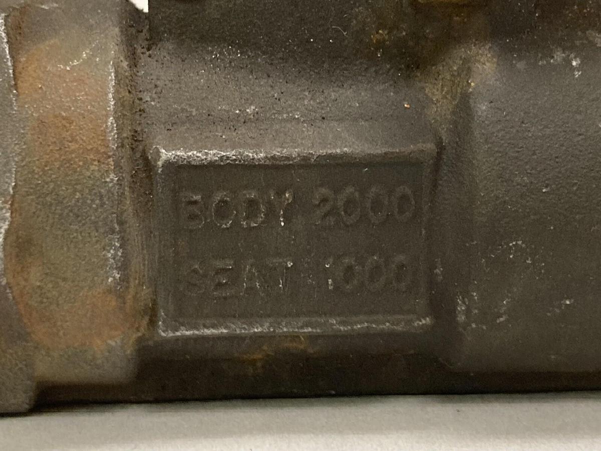 Used Jamesbury,WCB,1-1/2 INCH Ball Valve Body 2000 Seat 1000