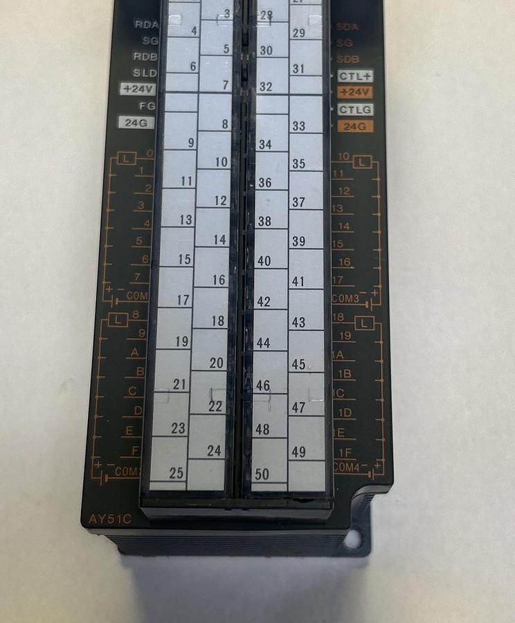 Used MITSUBISHI,AY51C,OUTPUT UNIT