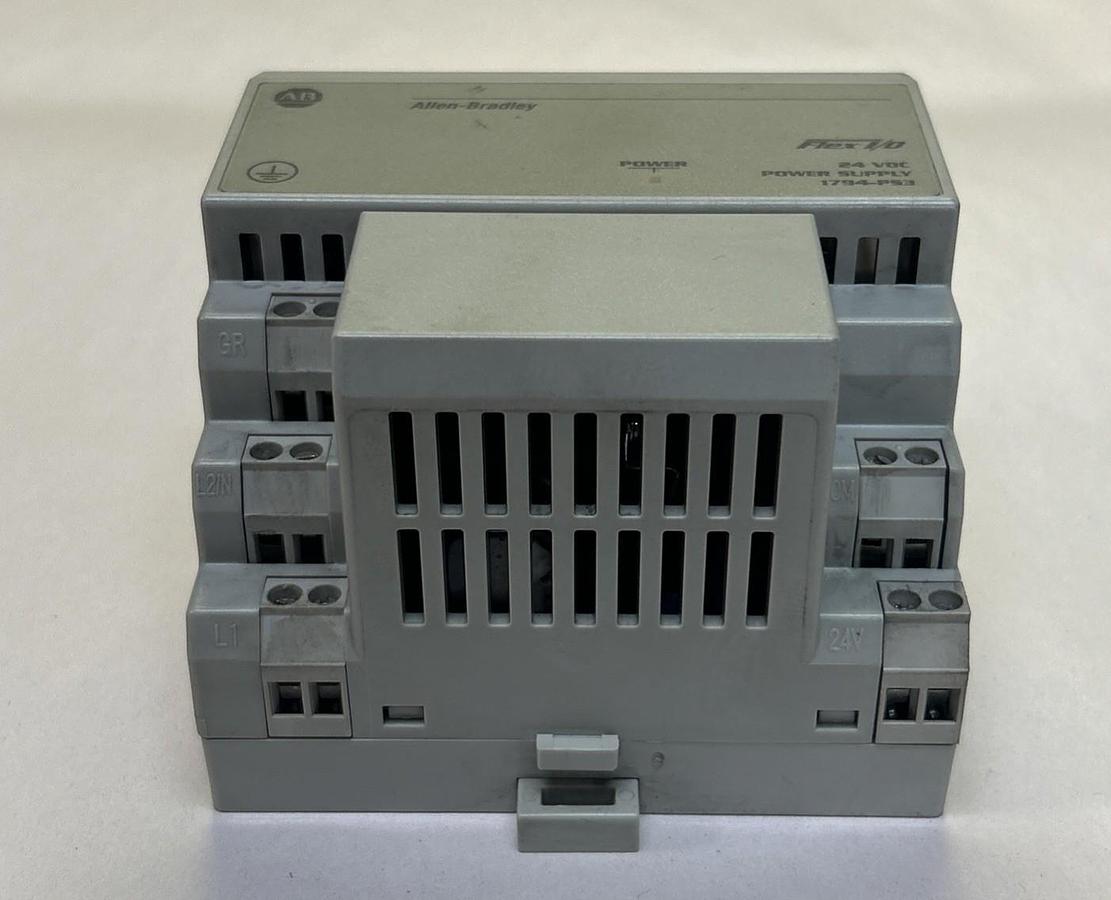 Used ALLEN BRADLEY,1794-PS3,FLEX I/O POWER SUPPLY MODULE 24VDC