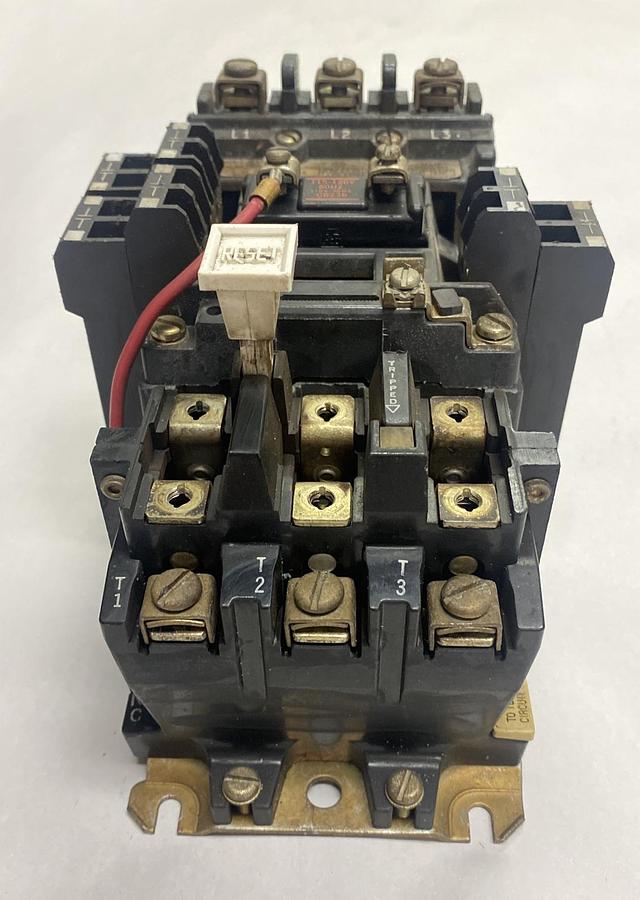 Used Allen-Bradley,509-B0D,Size 1 Starter WITH 592-B0W16 Overload