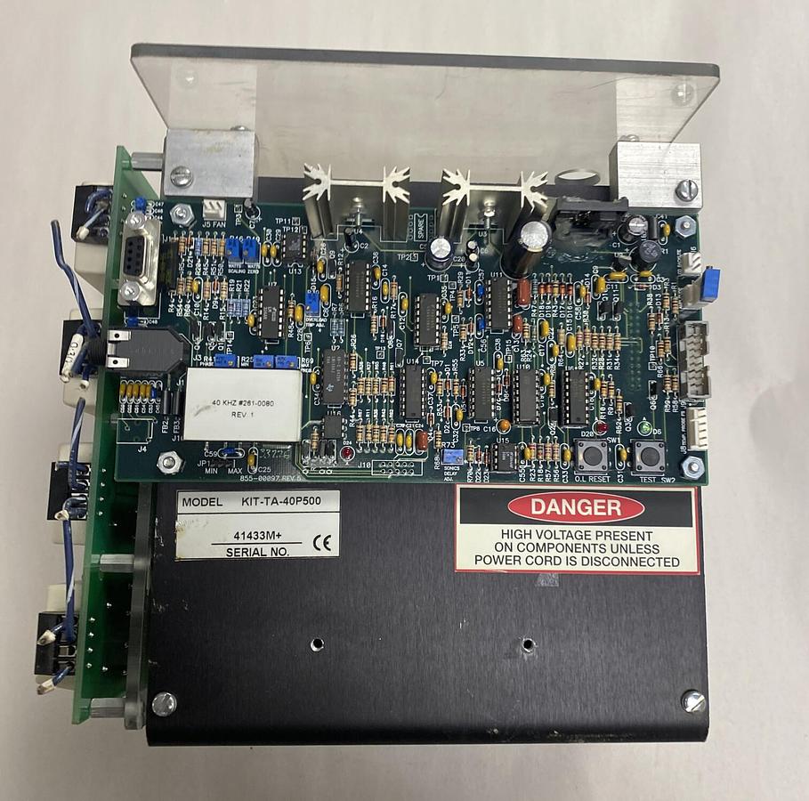 Used TA Ultrasonics,KIT-TA-40P500,Ultrasonic Welding Power Supply