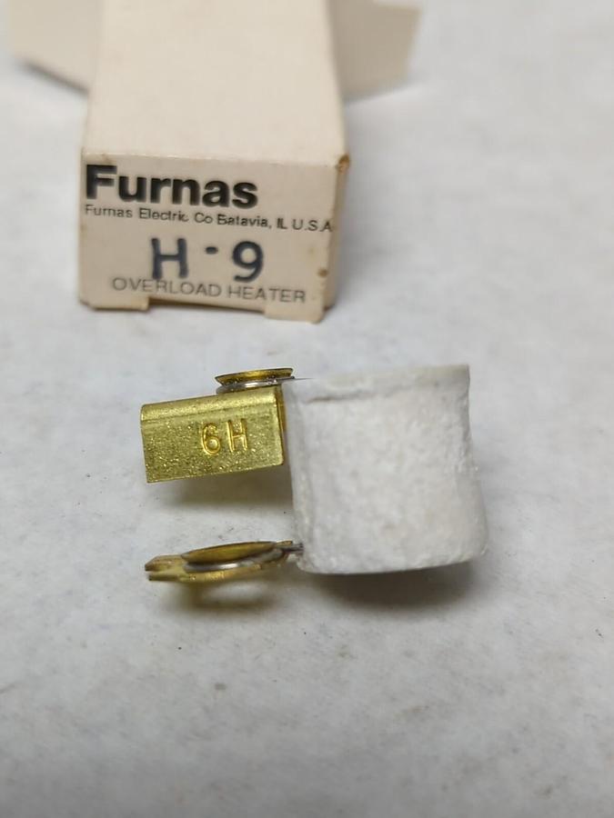 FURNAS,H9,THERMAL OVERLOAD HEATER ELEMENT NOS