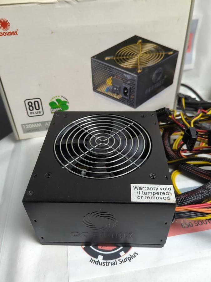 Used COOLMAX,120MM/ZP-380B,ZP-SERIES ATX POWER SUPPLY 380W PRE-OWNED